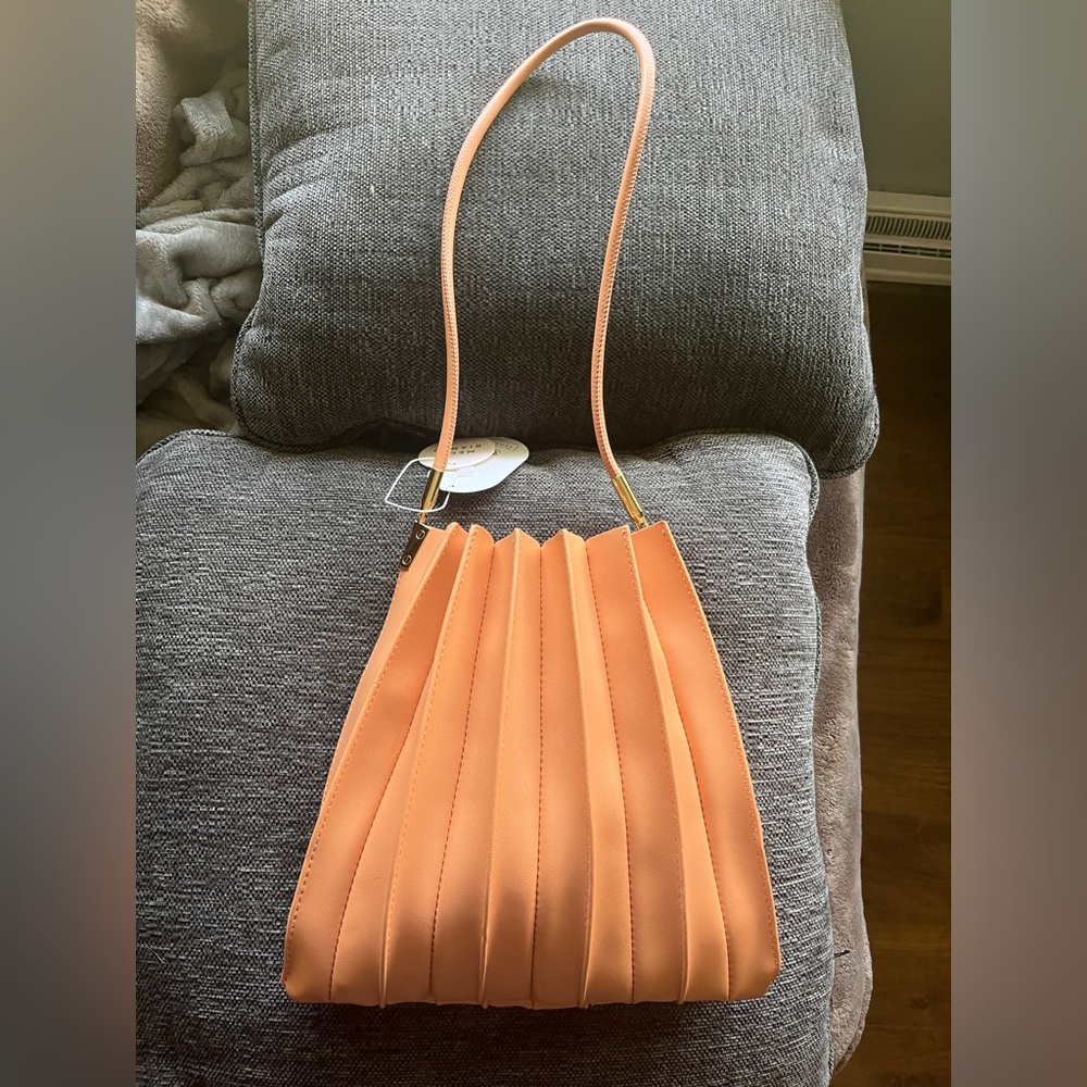 Melie Bianca peach purse